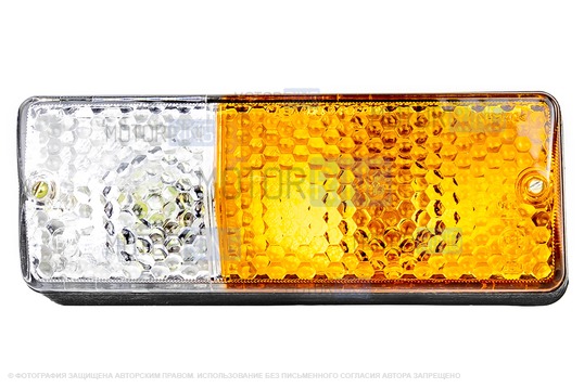 Подфарник передний левый желтый для ВАЗ 2103, 2106, Лада Нива 4х4