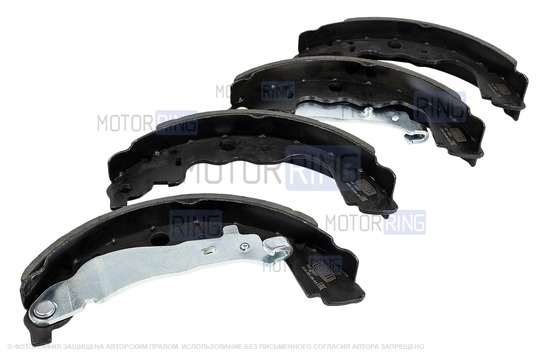 Барабанные тормозные колодки TRIALLI для Лада Ларгус, Рено Дастер_1