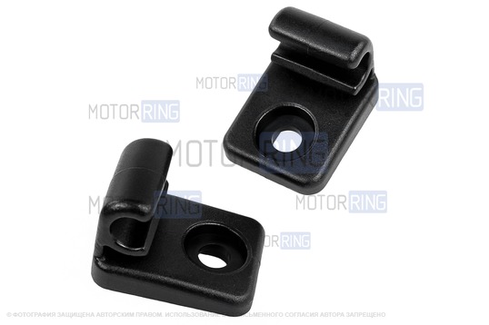 Держатели солнцезащитных козырьков черные 2шт для Лада Веста, Веста NG