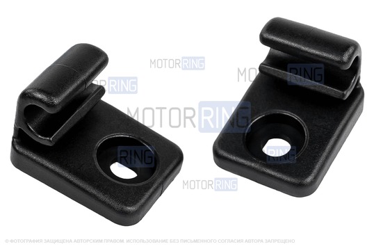 Держатели солнцезащитных козырьков черные 2шт для Лада Веста, Веста NG