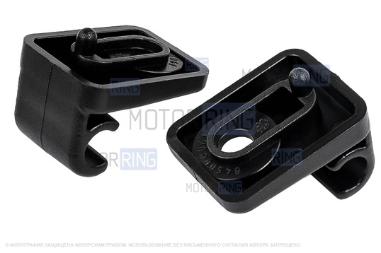 Держатели солнцезащитных козырьков черные 2шт для Лада Веста, Веста NG