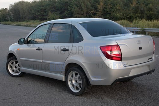 Пороги Снайпер неокрашенные для Лада Гранта, Калина, Калина 2, Датсун_1