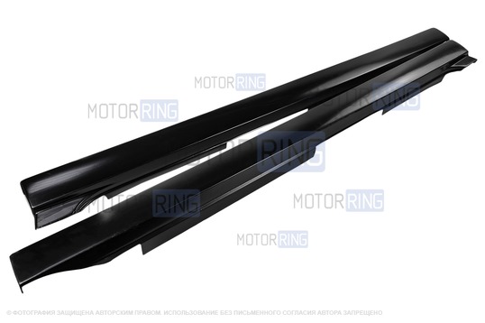 Пороги Снайпер неокрашенные для Лада Гранта, Калина, Калина 2, Датсун