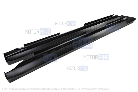Пороги Снайпер неокрашенные для Лада Гранта, Калина, Калина 2, Датсун