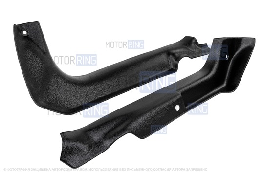 Комплект передних и задних накладок на ковролин для Рено Сандеро 2 2013-2018 г.в.