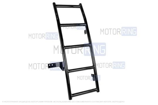 Лестница ТехноСфера Трофи на заднюю дверь для Лада Ларгус
