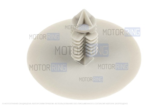 Клипса обивки крыши (потолка) серая для Лада Ларгус, Ларгус FL, Икс Рей, Renault Duster, Sandero, Logan