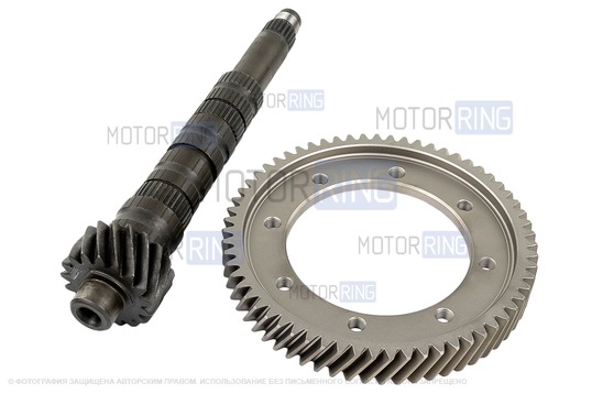 Главная пара SOKOL 3.7 для ВАЗ 2112, Лада Калина, Калина 2, Приора, Гранта