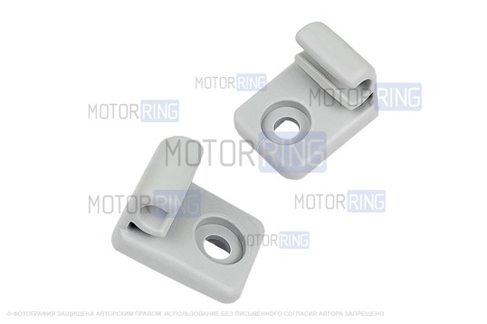 Светлые солнцезащитные козырьки Люкс с зеркалом в комплекте с держателями для Лада Веста, Веста NG