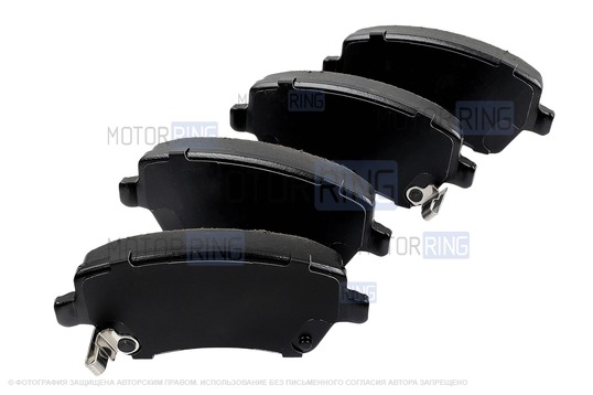 Передние тормозные колодки SANGSHIN Hi-Q для Лада Веста, Икс Рей Кросс, Ларгус, Ларгус FL до 2023 г.в., Рено Логан, Дастер, Ниссан Террано_1