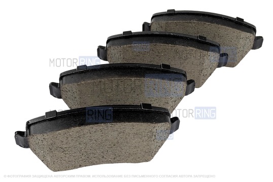 Передние тормозные колодки SANGSHIN Hi-Q для Лада Веста, Икс Рей Кросс, Ларгус, Ларгус FL до 2023 г.в., Рено Логан, Дастер, Ниссан Террано