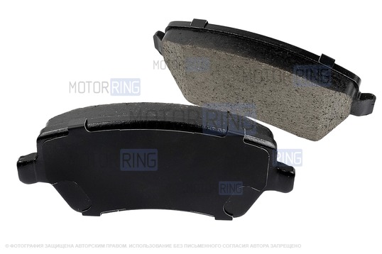 Передние тормозные колодки SANGSHIN Hi-Q для Лада Веста, Икс Рей Кросс, Ларгус, Ларгус FL до 2023 г.в., Рено Логан, Дастер, Ниссан Террано