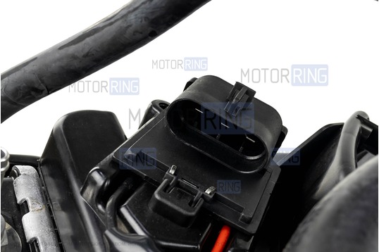 Радиатор основной и кондиционера в сборе (моноблок) KDAC нового образца для Лада Гранта, Калина 2, Датсун с МКПП