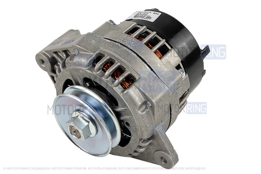 Генератор КЗАТЭ (TADEM) 110А с Евро-разъемом для Лада 4х4 с 2019 г.в., Нива Легенд