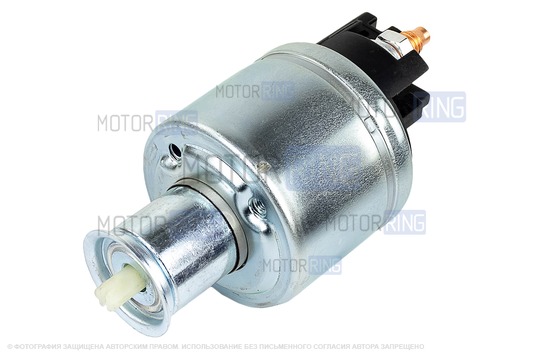 Реле втягивающее Valeo под тросовые КПП для Лада Калина, Приора, Гранта