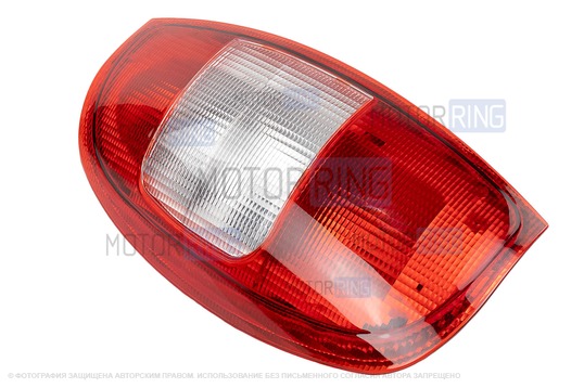 Аналоговый левый фонарь старого образца для Шевроле Нива до 2009 г.в.