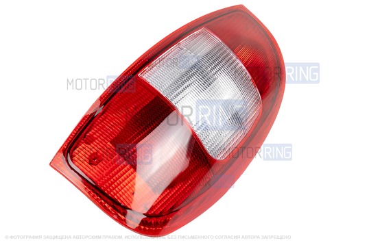 Аналоговый правый фонарь старого образца для Шевроле Нива до 2009 г.в.