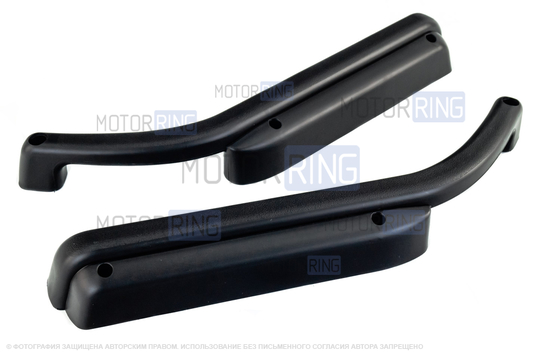 Комплект обивок дверей образца 2105 с металлическими ручками стеклоподъемников и ручками дверей образца 2107 для ВАЗ 2101-2107