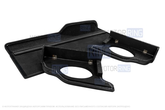 Акустическая полка VS-Avto кожзам с боковинами для Шевроле Нива, Лада Нива Тревел