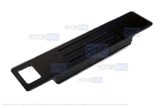 Консоль панели приборов с панелью блока отопителя (белая LED подстветка) для Лада 4х4 (Нива) до 2019 г.в.