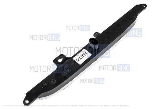 Диодный ПТФ белый ML матовый в задний бампер Лада Веста, Гранта лифтбек, Гранта FL лифтбек