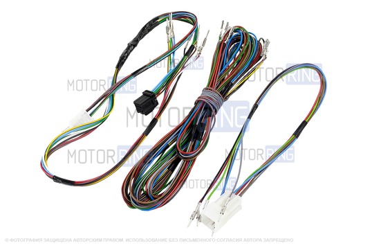 Комплект проводки подключения зеркал с электроприводом под блок управления для Лада Калина, Калина 2, Гранта, Гранта FL, Датсун_1