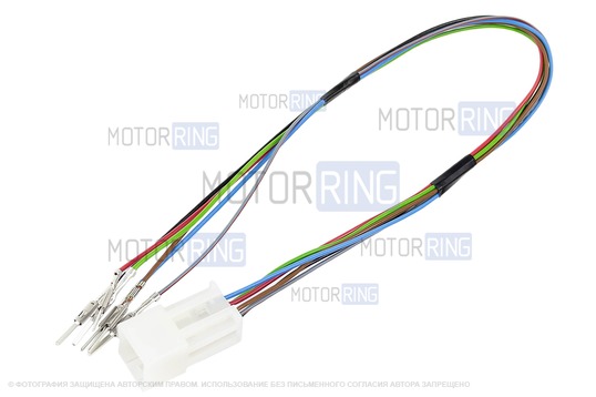 Комплект проводки подключения зеркал с электроприводом под блок управления для Лада Калина, Калина 2, Гранта, Гранта FL, Датсун