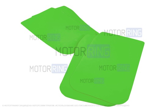 Универсальные большие брызговики SPARCO зеленые