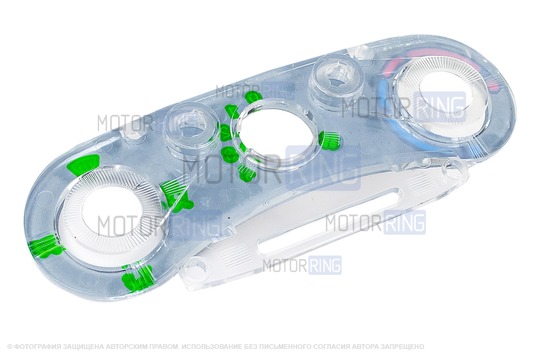 Шкала блока управления отопителем без рамки (облицовки) для Лада Калина, Калина 2, Гранта, Гранта FL, Датсун