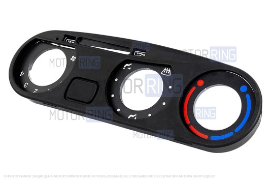 Облицовка рычагов управления отопителем с пластиной символов для Шевроле Нива, лада Нива Тревел