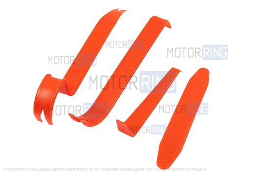 Набор съемников для демонтажа клипс из 4 предметов_1