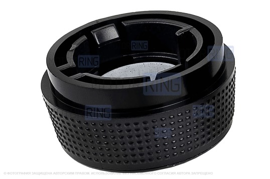 Ручка управления режимами (скоростью) печки с черным лаковым кольцом для Лада Калина, Калина 2, Гранта, Гранта FL, Datsun