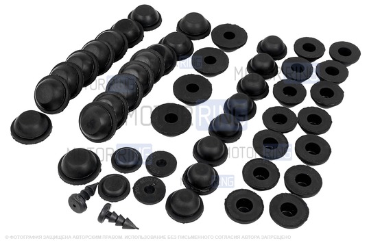 Ремкомплект заглушек технологических отверстий пола (днища) для ВАЗ 2110-2112, Лада Приора_1