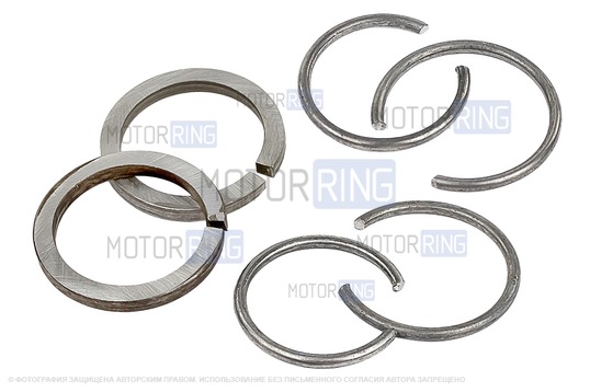 Ремкомплект стопорных колец на 2 ШРУСа для ВАЗ 2108-21099, 2110-2112, 2113-2115, Лада Калина, Калина 2, Приора, Гранта, Гранта FL, Датсун