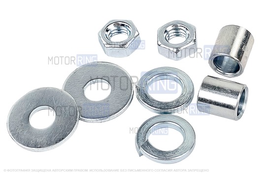 Ремкомплект крепления радиатора для Лада Калина, Калина 2, Приора, Гранта
