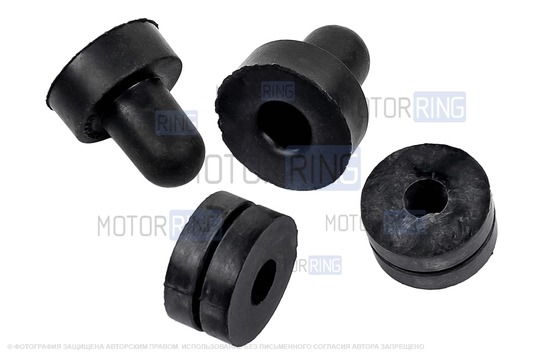 Ремкомплект крепления радиатора для Лада Калина, Калина 2, Приора, Гранта