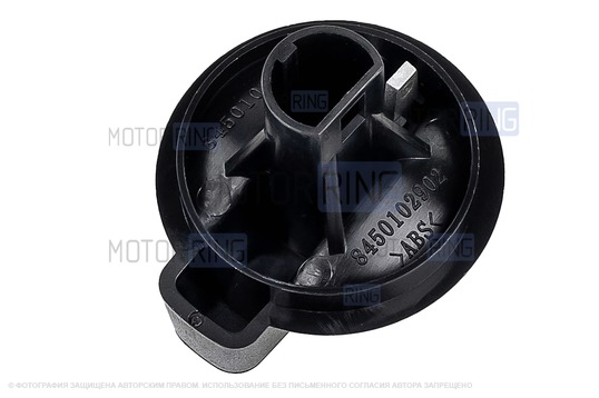 Ручки регулировки температуры, направления и скорости потока воздуха отопителя и рычаг рециркуляции с черными лаковыми вставками для Лада Калина, Калина 2, Гранта, Гранта FL