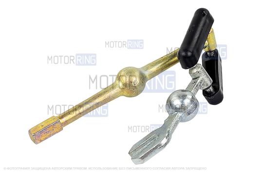 Ремкомплект регулировки наружных зеркал заднего вида образца 2108 (2шт) для ВАЗ 2108-21099, 2113-2115