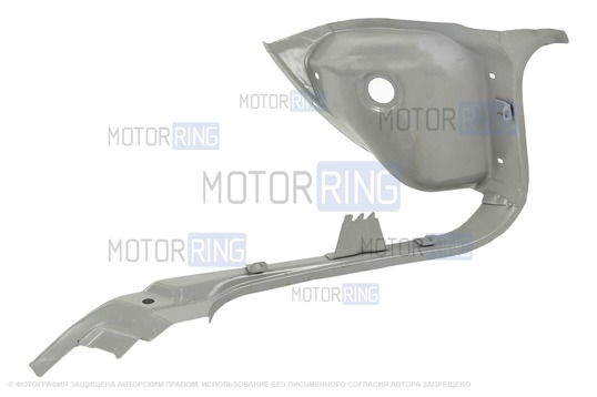 Желобок крыла заднего левый с надставкой (катафорезное покрытие) для Лада Приора седан