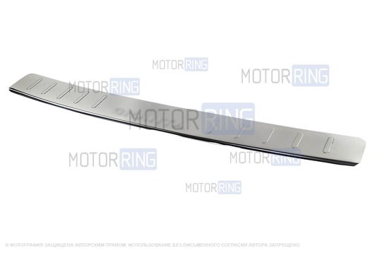 Накладка хромированная с надписью Granta на задний бампер для Лада Гранта седан