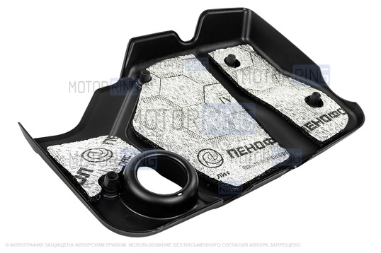 Декоративная крышка двигателя ВАЗ 11183 с Ладьей для 8 кл ВАЗ 2108-21099, 2110-2112, 2113-2115, Лада Гранта, Калина, Приора, Датсун