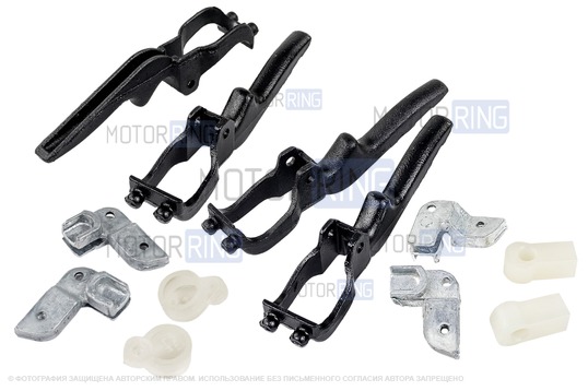 Ремкомплект курков передних и задних наружных ручек дверей для ВАЗ 2109, 21099, 2114, 2115_1