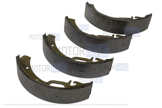 Тормозные колодки задние Allied Nippon под АБС для Лада Калина, Калина 2, Приора, Гранта, Гранта FL, Датсун_1