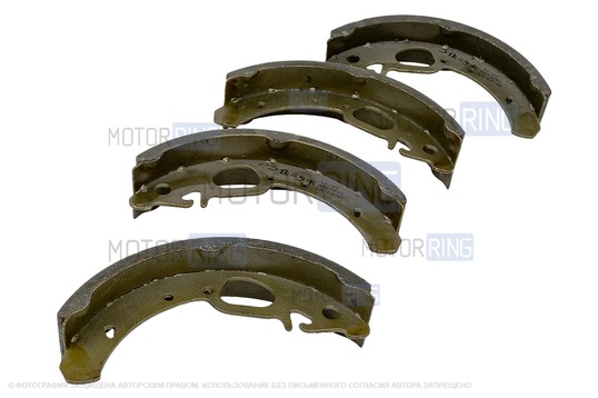 Тормозные колодки задние Allied Nippon под АБС для Лада Калина, Калина 2, Приора, Гранта, Гранта FL, Датсун