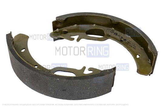 Тормозные колодки задние Allied Nippon под АБС для Лада Калина, Калина 2, Приора, Гранта, Гранта FL, Датсун