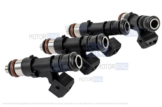 Комплект форсунок ВИЭ 017 для 8 кл ВАЗ 2110-2112, 2113-2115, Лада Калина, Калина 2, Гранта, Приора, 4х4, Нива Легенд, Нива Тревел, Шевроле Нива