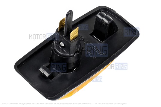 Комплект оранжевых указателей поворота на крылья для ВАЗ 2113-2115, Шевроле Нива