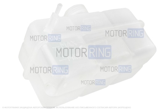 Расширительный бачок (2 штуцера) с крышкой образца 2108 для Лада Приора без кондиционера