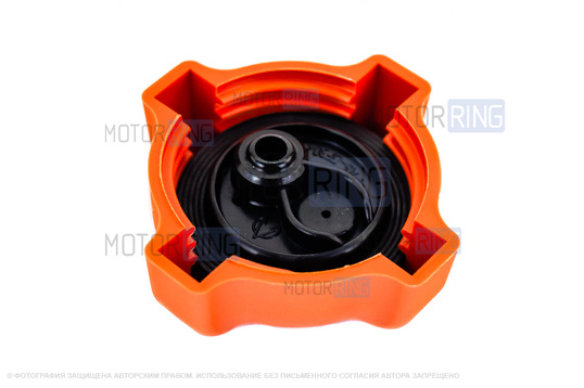 Расширительный бачок (2 штуцера) с крышкой Рысь для Лада Приора без кондиционера