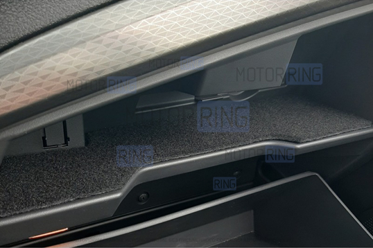 Ворсовая обивка бардачка и внутренней полки вещевого ящика для Лада Калина 2, Гранта FL